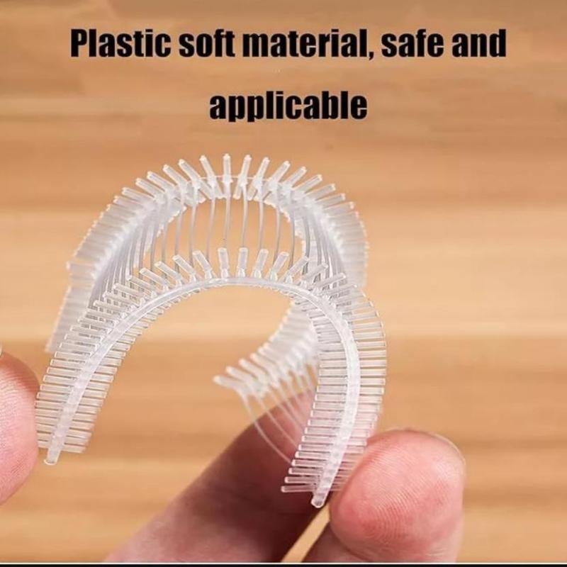 Etikettierpistole Quilt-Halter Anhängerpistole Weiches Silikon Nadeloser Schnappverschluss Einzelnadel Nähpistole Nicht-Verfolgung Blatt Anti-Rutsch Werkzeug