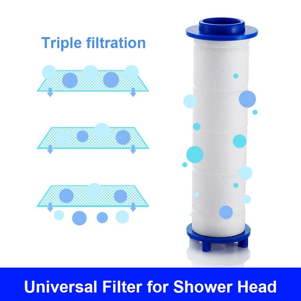 Handheld Bathroom Showering Negative Ions Shower Head Filters