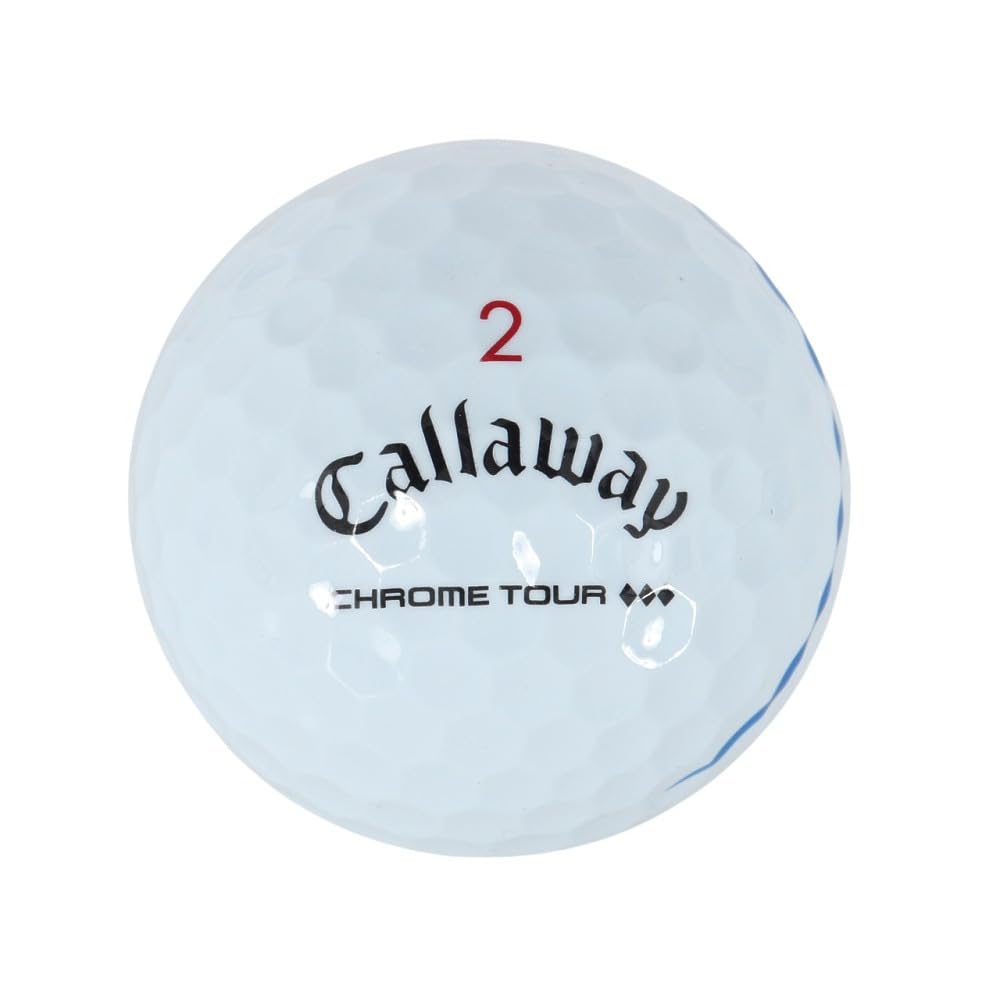 Callaway Golf Balls CHROME TOUR TRIPLE TRACK Chrome Tour Triple Track White [3 balls (1 sleeve)]
