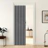 Thick Folding Door Curtain Waterproof Room Divider Curtain Bath Curtain  Doorways
