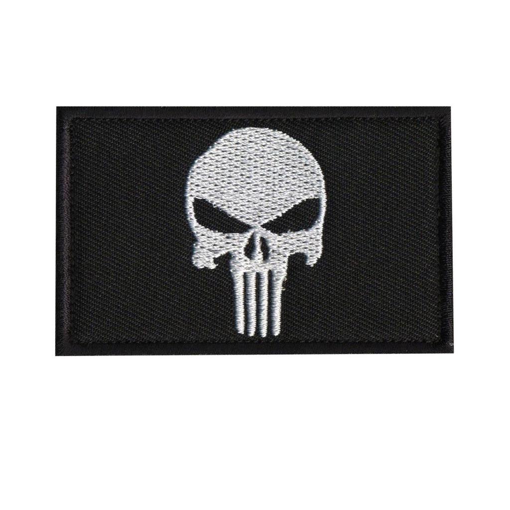 Punisher Tactical Military Fan Velcro Armband Patch