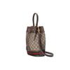 Gucci Borsa Secchiello Piccola Ophidia Beige Borse da Donna Marrone 550621-96I3B-8745