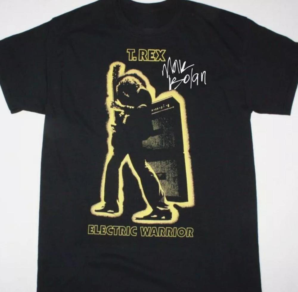 

Vtg T REX ELECTRIC WARRIOR Heavy Cotton Black T Shirt Unisex 4XL