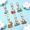 Mini Zongzi Key Chain Cartoon Rice Dumpling Key Ring Bag Accessories Car Key Accessories  Bag Charm