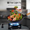 Wutuo 36cm Hand-Forged Iron Stir-Fry Wok