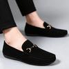 Classic Men's Suede Slip On Loafers Preppy Lightweight Breathable Wallking Driving Shoes Comfort Fashion Outdoor Men's Sneakers