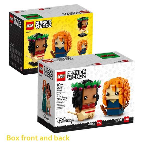 

LEGO Brickheadz 40621 Моана и Мерида