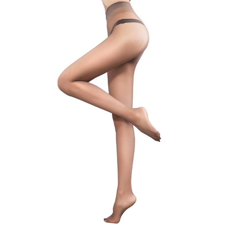 Women Ultra Thin Seamless T-Crotch Sexy See Through Pantyhose Summer Invisible Stretchy Sheer Tights Stockings Hosiery