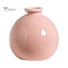 Mini Ceramic Vase Solid Color Glazed Flower Vase Desktop Decor Miniature Bud Vase for Small Hydroponic Plants Flowers Office Living Room Bedroom
