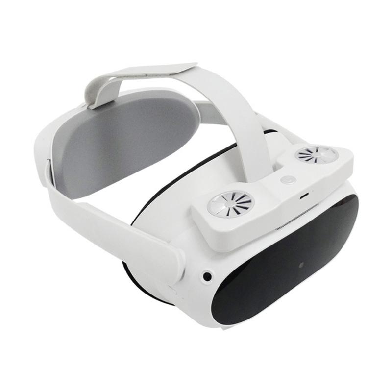 Upgraded VR Fan Air Circulation L Interface for  4 VR Headsets L Interface Air Circulation 2Cooler Fan
