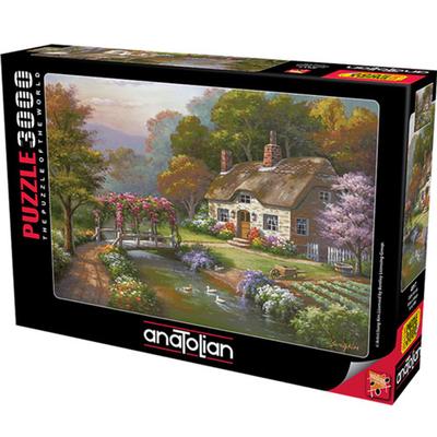 Anatolijskie Puzzle Świata 3000szt (Różana Chata)