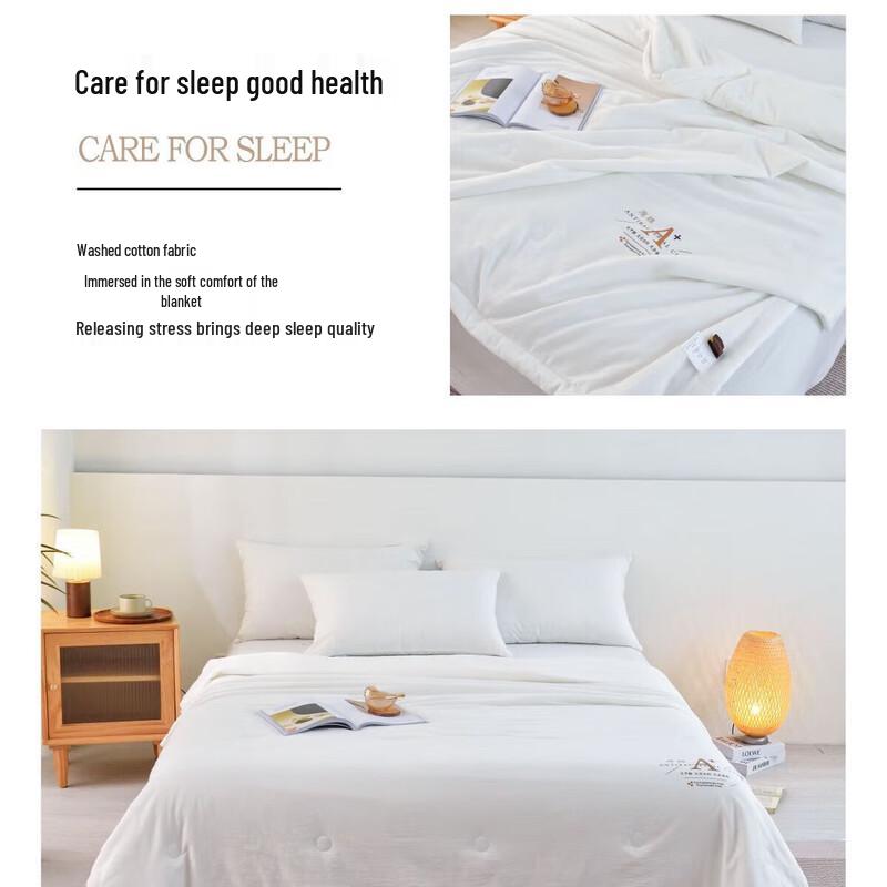 Washable Pure Cotton Summer Quilt