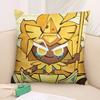 Game C-Cookie Run Kingdom Pillow Case 3D Print Polyester Fiber 40*40 cm Home Sofa Throw Pillow Cover Decoration Festival Gift