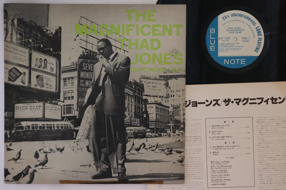 

LP Record THAD JONES - Magnificent Thad Jones GXK8109,BLP1527 BLUE NOTE 1979 Japan Jazz Used