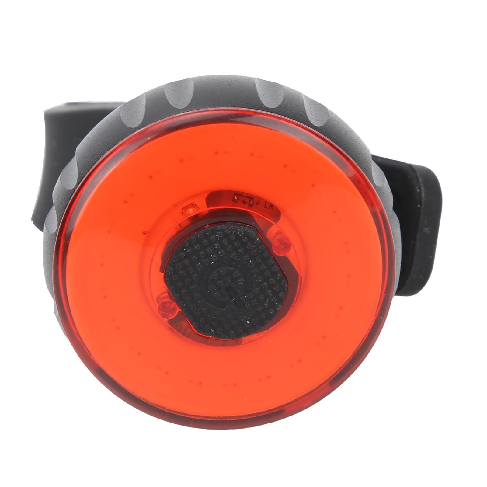 Bike Tail Light USB Rechargeable IPX6 Waterproof 6 Adjustable Modes Smart Brake LED Bicycle Warning Lights
