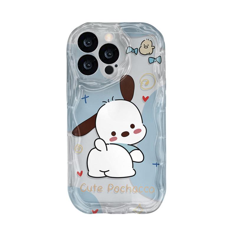 Cartoon Winnie the Pooh is suitable for Apple 16promax mobile phone case ipone13pro soft 12 transparent 11/15.