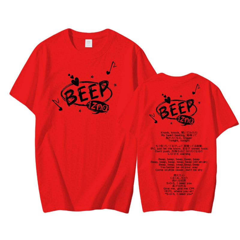 Izna - BEEP 2025 NEW T-shirt  100%Cotton Hip Hop Tshirts Male Printing Punk T Shirt Gothic Streetwear High Quality Tops
