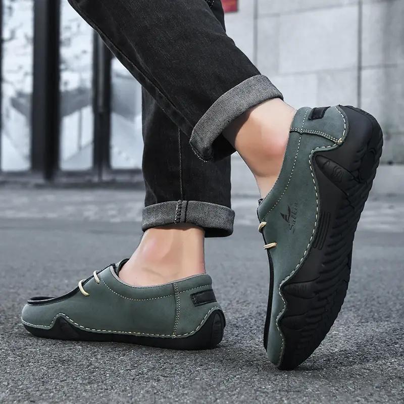 Men's Low-top Casual Shoes Lace Up Outdoor Octopus Sneakers Plus Size 39-48