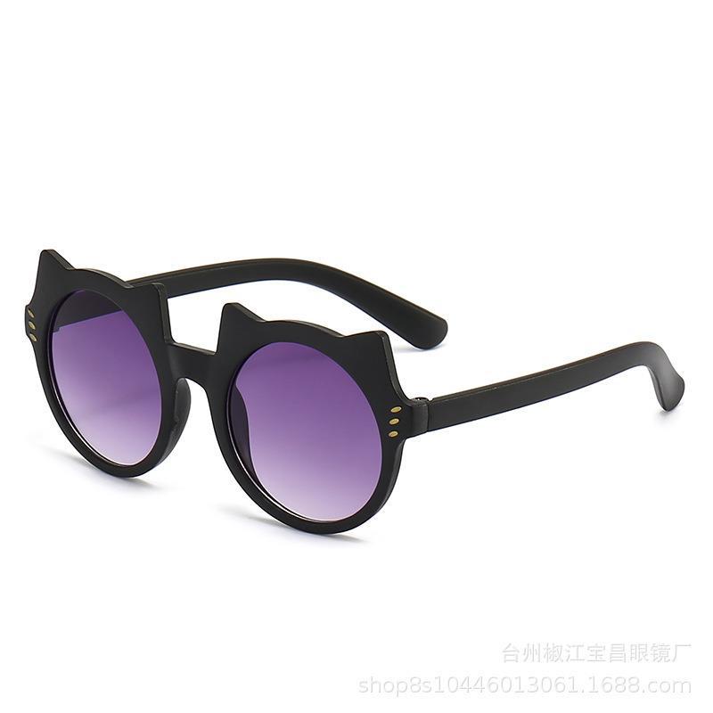 Dětské sluneční brýle Roztomilé kreslené brýle s obroučkami Tanuki 3-8 let Dětské kojenecké hračky Brýle Dívčí model