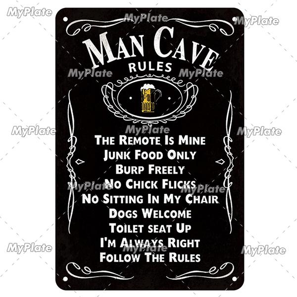 My Garage Metal Sign Vintage Mechanic Tin Sign Man Cave Decoration Wall Decor For Bar Plaque Home Decor Tool Poster
