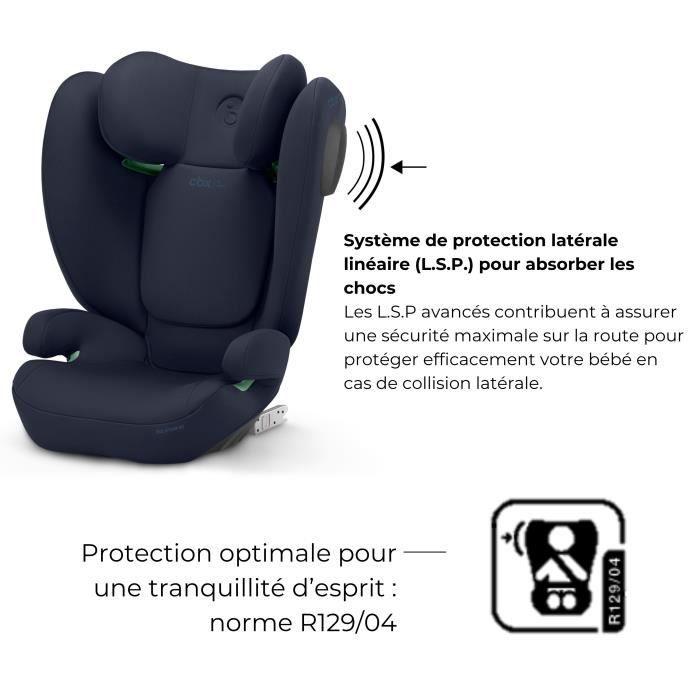 Siège auto Cbx by Cybex Solution B3 i-Fix 3 à 12 ans - 15 à 50 kg - 100 à 150 cm - Bleu