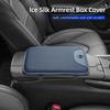ASY1   Ice Silk Heightening Car Armrest Pad Breathable For Citroen C4 C3 C5 C1 C2 Berlingo Celysee Cactus Picasso Aircross Saxo