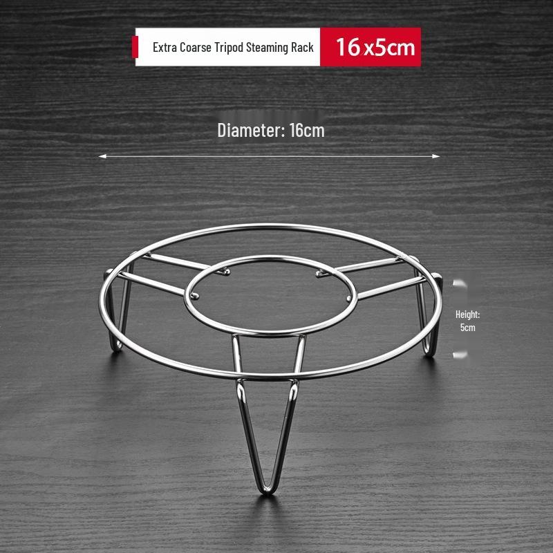 Newcomer Offer: Stainless Steel Steaming Rack and Dish Support for Home