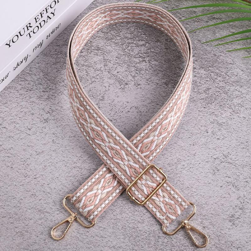 1Pc Polyester/Metal Fashionable Adjustable Multifunctional Shoulder Strap Versatile Luggage Replaceable Bag