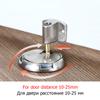 KAK Heavy Duty Magnetic Door Stopper Mechanical Door Stop Adjustable Door Holder Non-punch Sticker Furniture Door Hardware