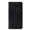 Crocodile Pattern Top Layer Cowhide Flip Wallet Phone Case for Xiaomi Poco C81X Poco X7 Civi 3 Shockproof Protective Cover