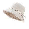 Simple Wind Internet Celebrities Show Face Small Bucket Hat Women Autumn and Winter Warm Hat Curling Edge Basin Hat Outdoor Sun Hat