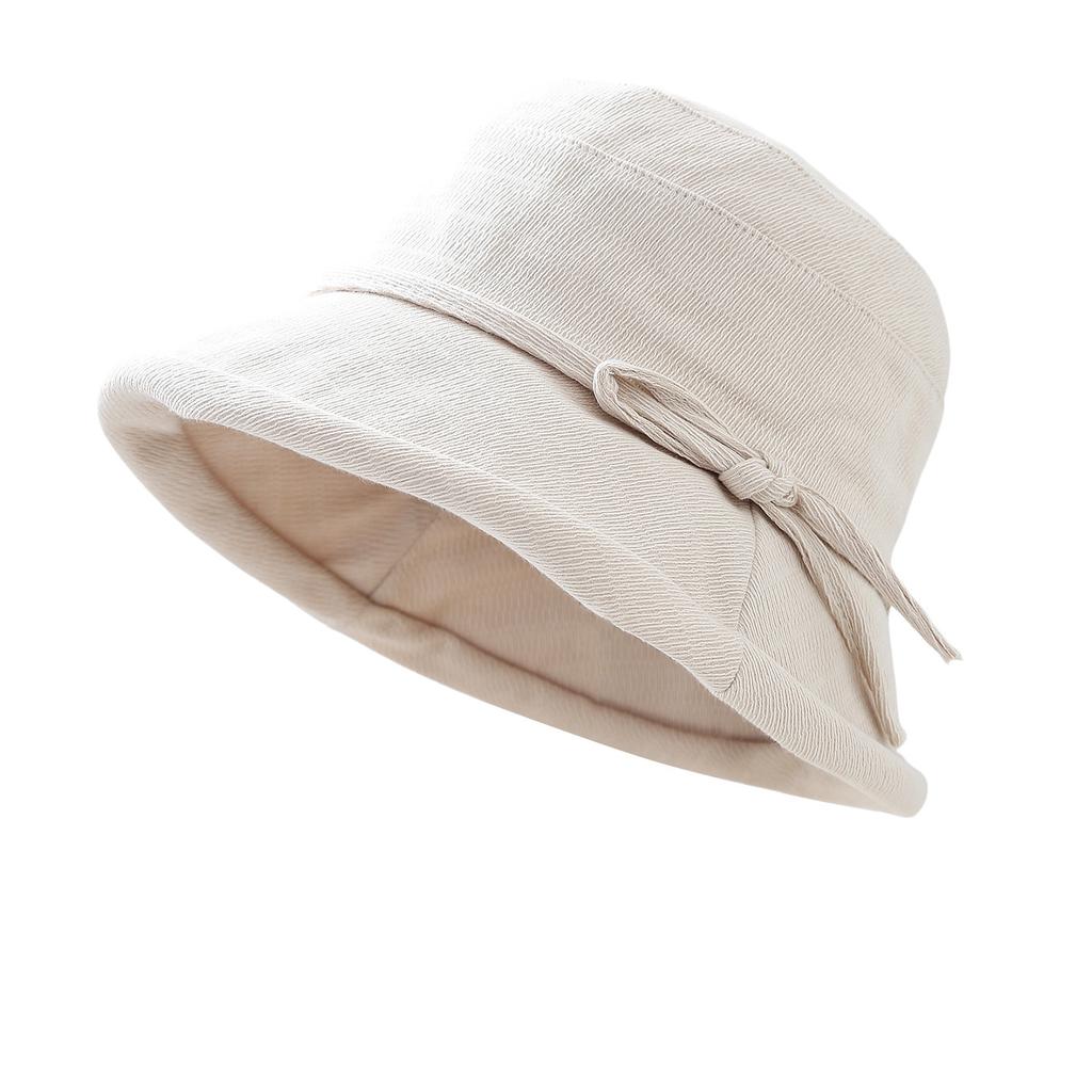 Simple Wind Internet Celebrities Show Face Small Bucket Hat Women Autumn and Winter Warm Hat Curling Edge Basin Hat Outdoor Sun Hat