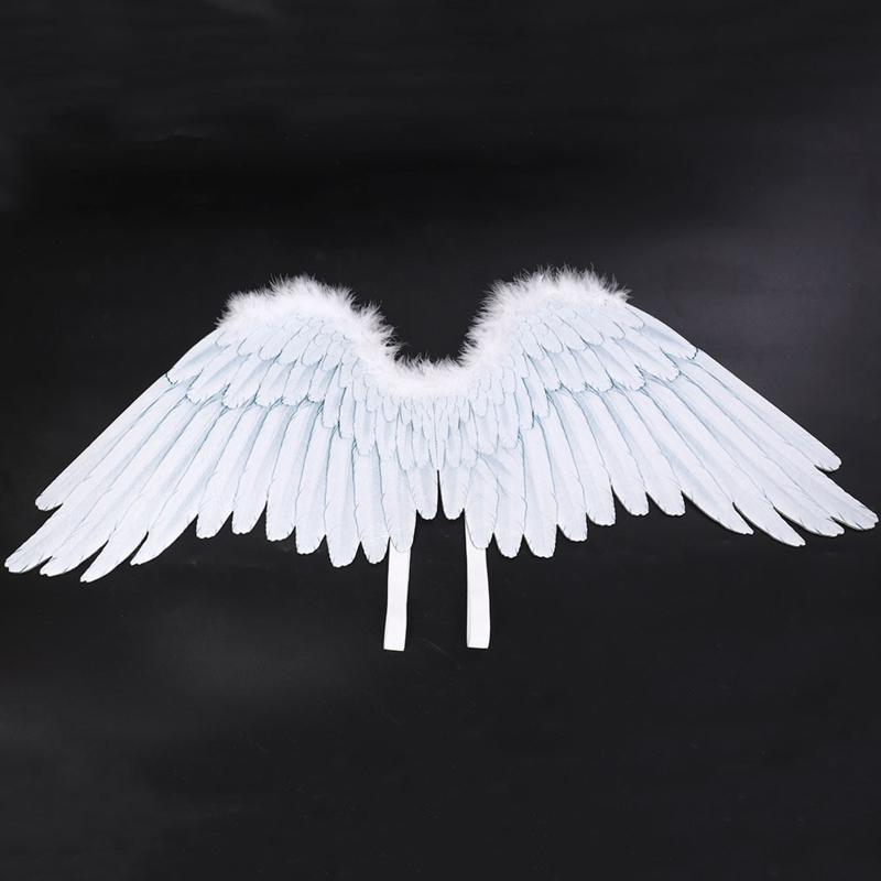 Classy Fairy Fancy Dress Feather Angel Wings Halo Hair Hoop Adult Child Feather Costume for Halloween Christmas