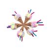 Cat Chew Toy with Bell Teeth Grinding Interactive Plush Pet Cat  Kitten Chewing Toy Cat Teaser Sound Toy Pet Supplies