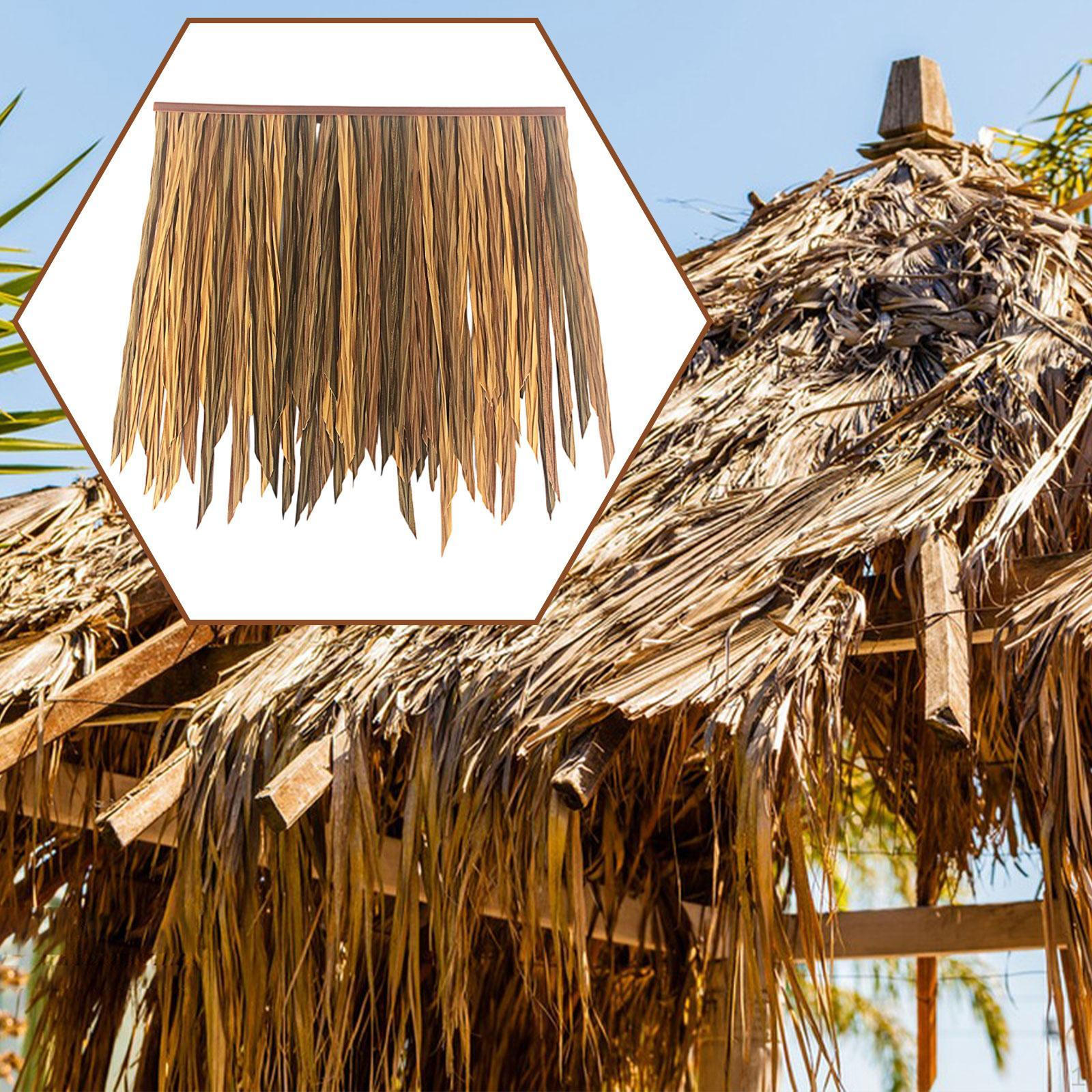 Кровля из искусственного тростника, многофункциональная водонепроницаемая синтетическая трава для тики-бара