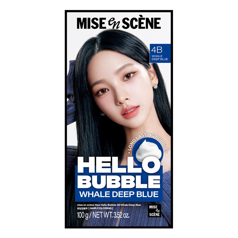 mise en scène New Hello Bubble Dye
