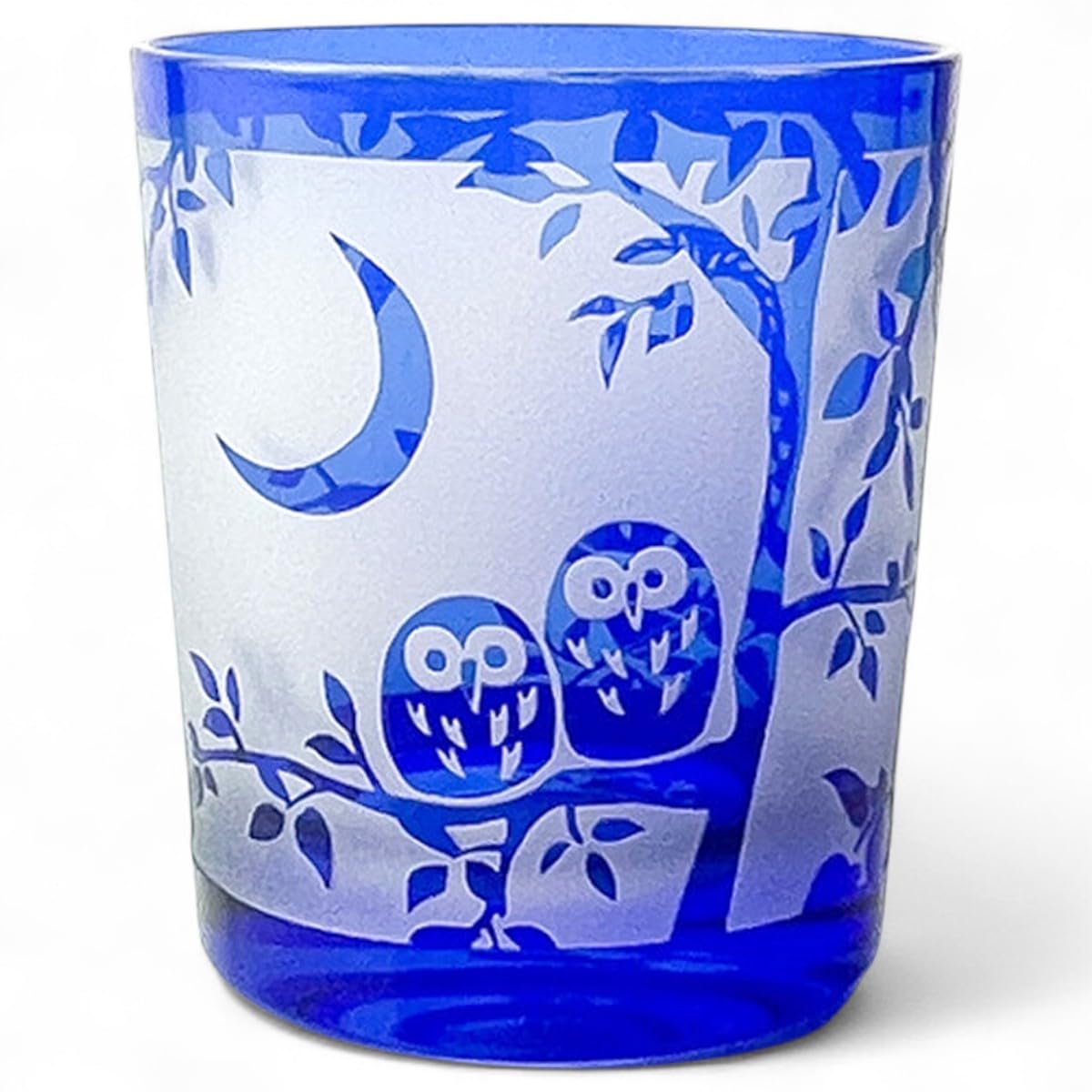 

Мизукаге Кирико Стекло Сова Текущая Модель J-kitchens Чашка, 80xВ90мм, 280мл, Дизайн, Синий, Бишо,