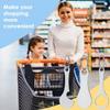 1PC Stainless Steel Shopping Cart Tokens Keychain Bottle Opener Grocery Store Shopping Cart Supermarket Anti-lost Hanging Tag