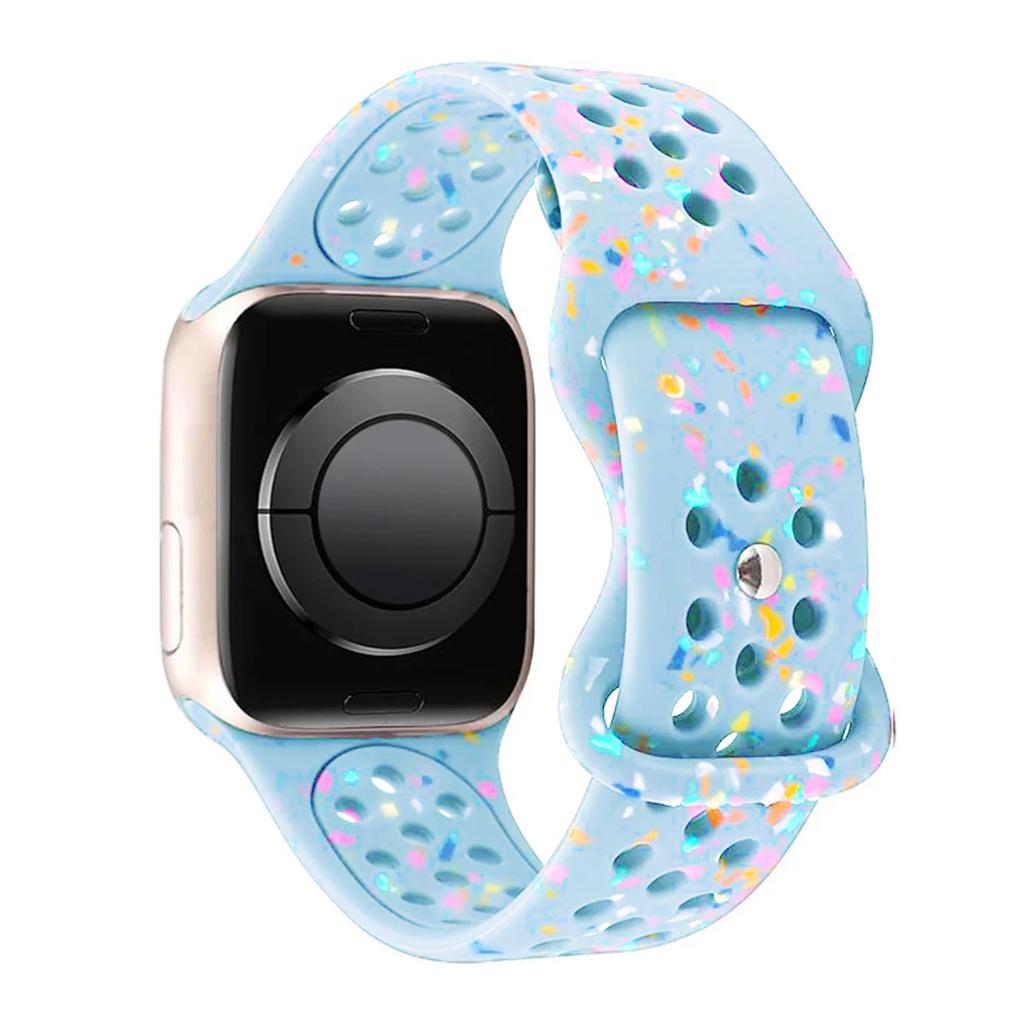Pulseira de silicone para Apple Watch 49mm 44mm 45mm 42mm 41mm 42mm 38mm pulseira de relógio correa pulseira para iWatch 4 5 6 7 se 8 9 ultra