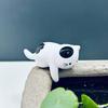 Animal Fish Tank Ornament Small Cat Statue Aquarium Decoration Easy To Clean Fish Tank Home Decoration