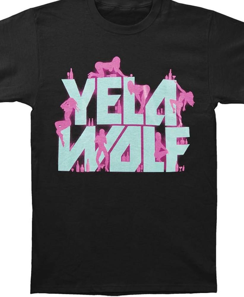 NEW YelaWolf BLACK T-shirt Unisex short sleeve All sizes S-5XL JJ5054 Unisex T-Shirt S