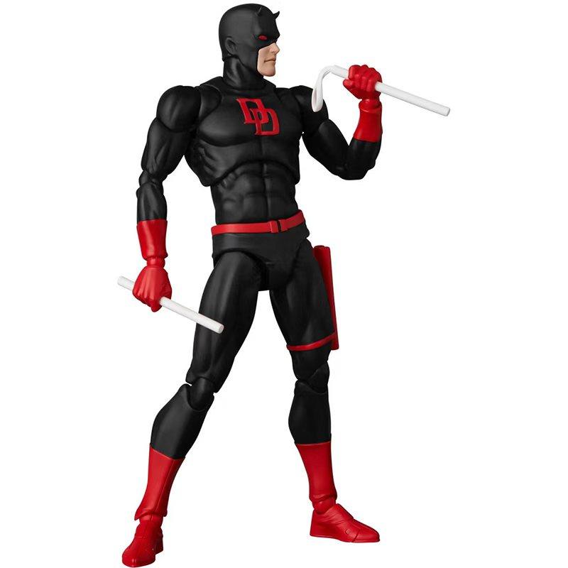 Anime Mafex 223 Comic-Version Daredevil Schwarz Artikulierte Actionfiguren Sammlermodell Statue Spielzeug Schreibtischverzierung Jungen Geschenke