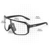 SCVCN Photochromi Cycling Sunglasses Outdoor Cycling Road Mountain Bike Glasses Men and Women Casual Hiking Windproof Glasses