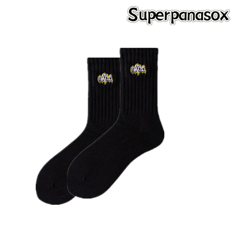 Cityboy Korean Trend High-Street Mid-Calf Skateboard Socks for Men & Women
