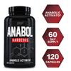 Anabol Hardcore Anaboler Aktivator, Muskelwachstumsförderer und Verhärtungsmittel