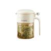 Sealed Seasoning Jar Moisture-proof Glass Seasoning Jar With Spoon Kitchen Salt Seasoning Box Seasoning Salt Shaker
