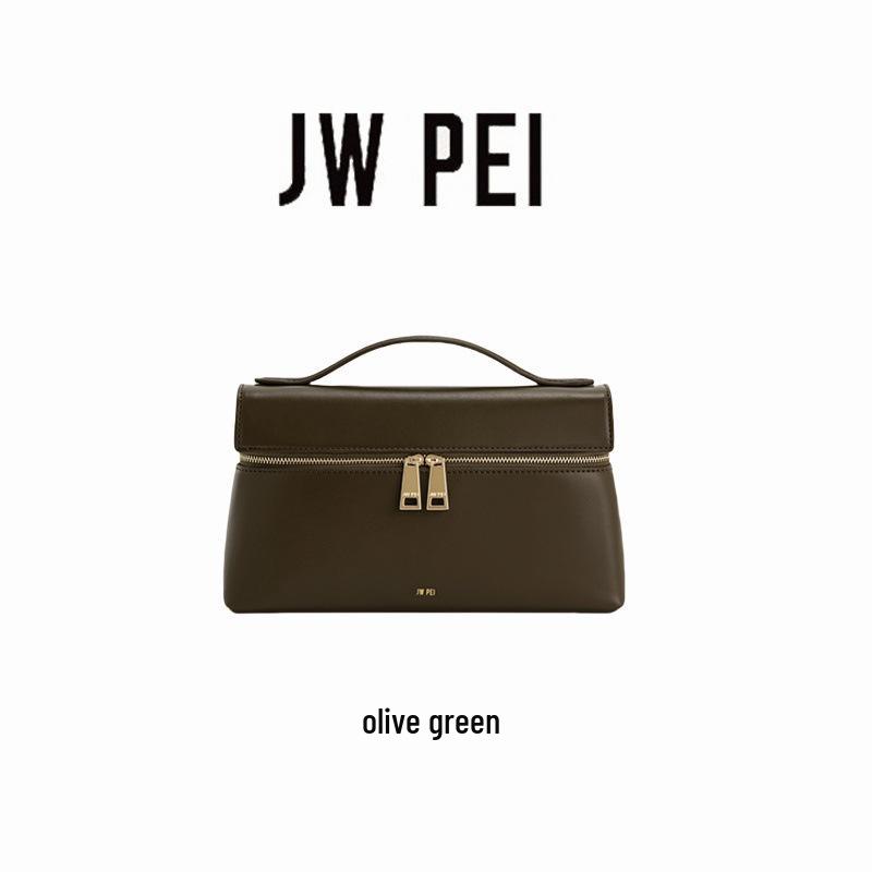 JWPEI Niche Design Genuine Leather Women's Tote & Crossbody Bag