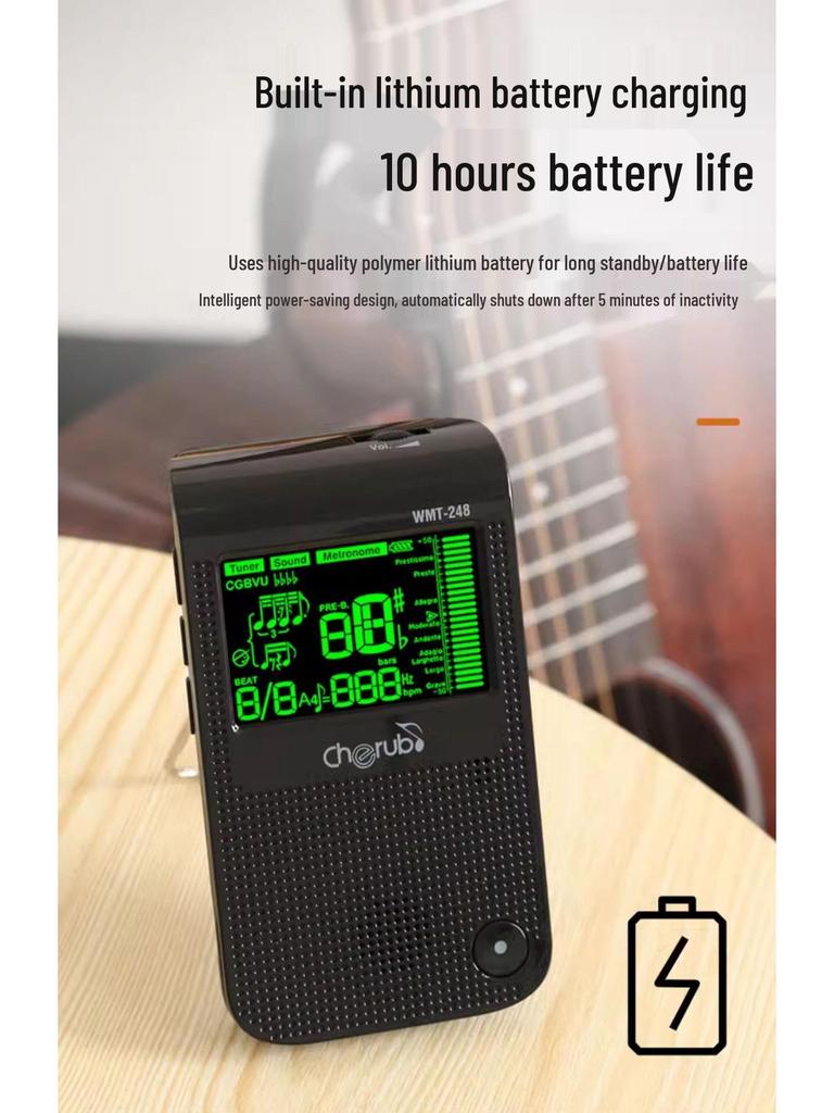 Little Angel WMT248 Universal Electronic Metronome for Piano, Saxophone, Violin, Guitar, and Drums