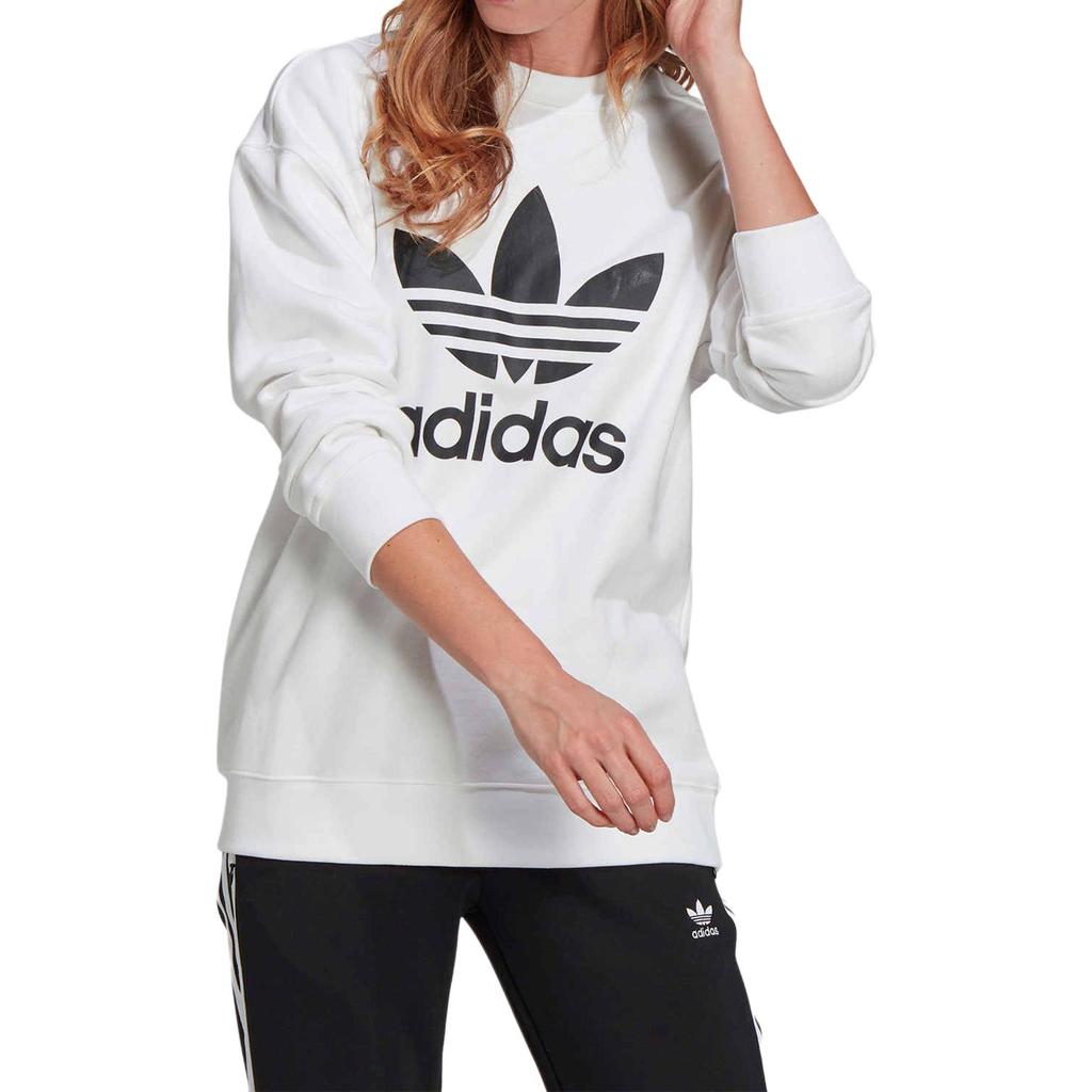 adidas Originals TREFOIL CREW Sweatshirt Women's White GN2961