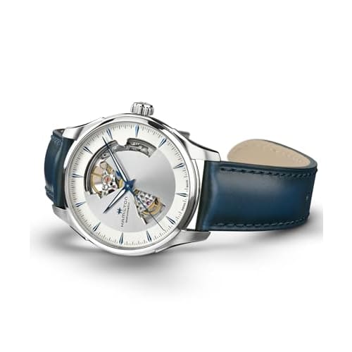 Hamilton Jazzmaster Open Heart Automatic Watch H32675650 Unisex [Official Import] with Official Warranty